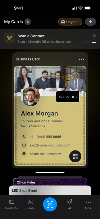 ConnectMachine app screen
